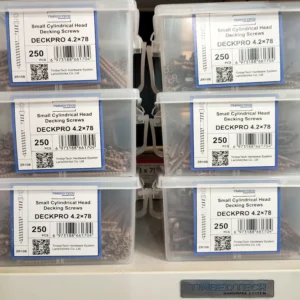 samorezy-timbertech-deckpro-dlya-terrasy-4-2×78-3000-korobka-250-sht Саморезы для инструмента кондуктора Timber Tech Deck Pro 78мм