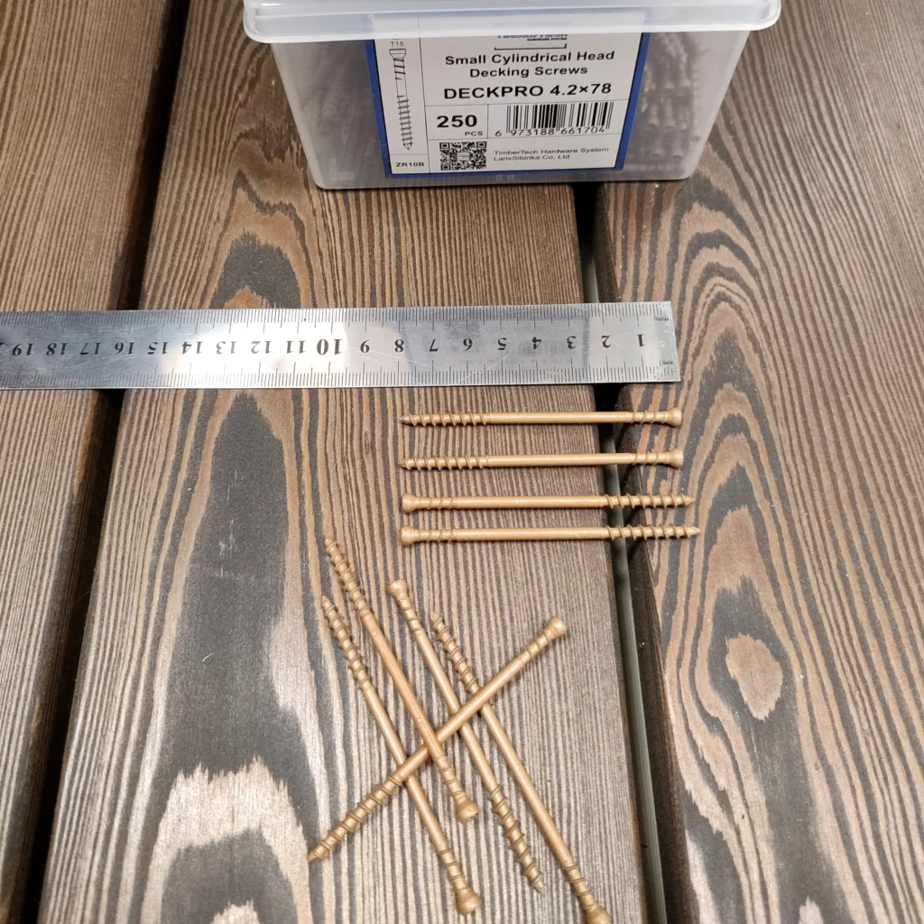 Саморезы для инструмента кондуктора Timber Tech DECK PRO 4,3 х 78 мм