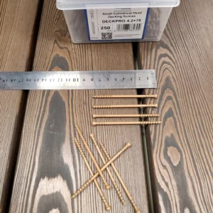 samorezy-timbertech-deckpro-dlya-terrssy-4-2×78-2960 Саморезы для инструмента кондуктора Timber Tech DECK PRO 4,3 х 78 мм