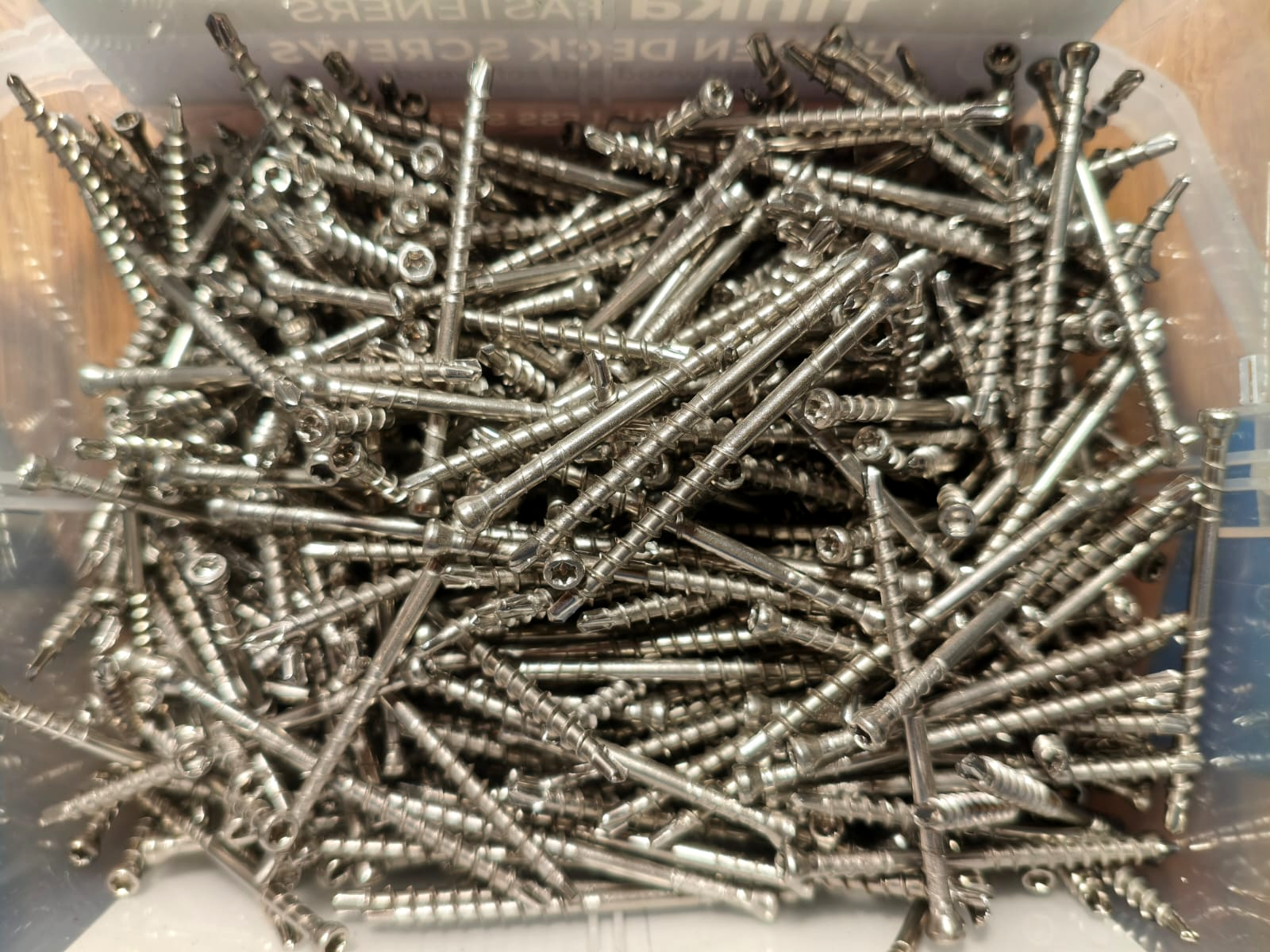 Саморезы из нержавеющей стали A2 ФИНКА (Finka hidden wood screws) 60мм