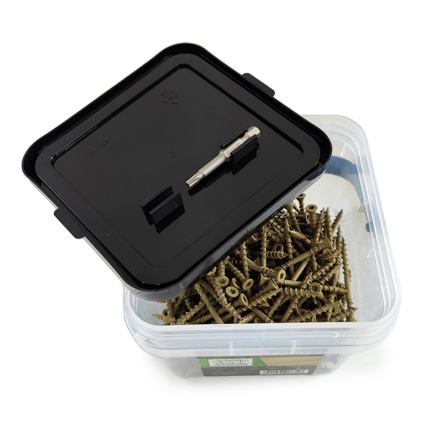 Саморезы для террасной доски Finka Deck Screws С4 4,5x55 мм