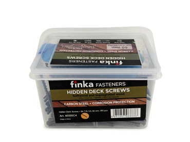 7. Упаковка саморезов Finka Hidden Deck Screws 4,1x60 мм 350 шт.