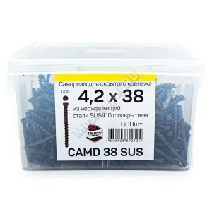 Технические характеристики саморезов CAMD 4,2 x 38 мм