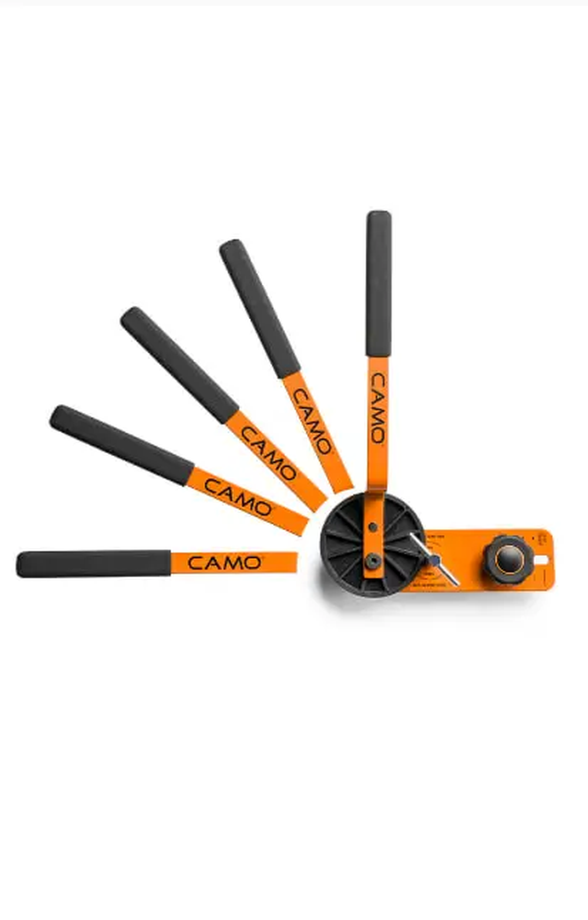 CAMO LEVER процесс выравнивания и фиксации террасной доски при монтаже
